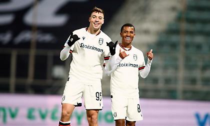 Τα 25 γκολ εκτός έδρας έφτασε ο ΠΑΟΚ και ο Λουτσέσκου κυνηγάει τον Σάνον