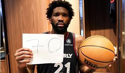 Τζοέλ Εμπίντ: Οι αντιδράσεις για την επική 70άρα του σέντερ των 76ερς κόντρα στους Σπερς