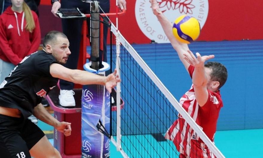 Ολυμπιακός-ΠΑΟΚ 2-2 σετ