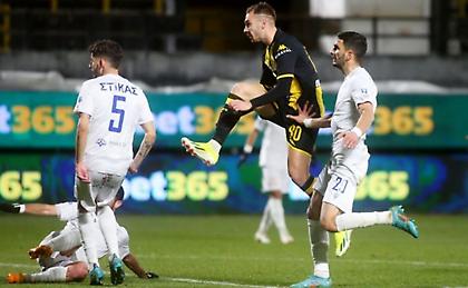 Άρης-Νίκη Βόλου 2-0