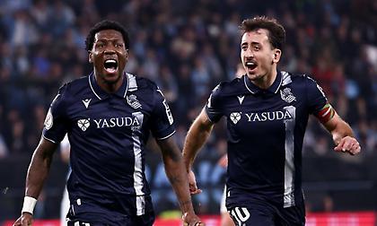 «Καθάρισε» τη Θέλτα στο Βίγκο και πήρε το εισιτήριο για τα ημιτελικά του Κυπέλλου η Σοσιεδάδ!