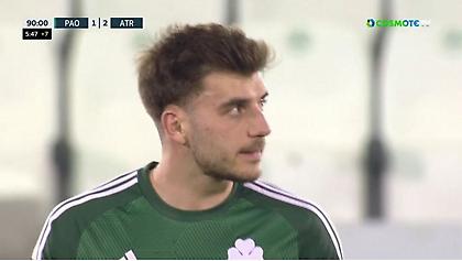 Απίστευτη χαμένη ευκαιρία με διπλό δοκάρι για Παναθηναϊκό  σε πέναλτι Ιωαννίδη