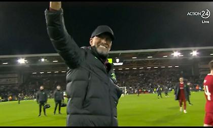 Τα highlights του Φούλαμ-Λίβερπουλ και οι υψωμένες γροθιές του Κλοπ για την πρόκριση των «reds»