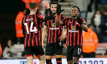 Καθάρισε με πέντε γκολ από το… ημίχρονο η Μπόρνμουθ!