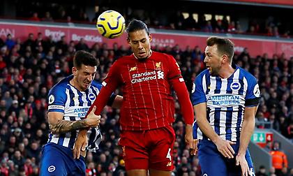 Κορυφαίος «μαχητής» ο Φαν Ντάικ: Έχει κερδίσει τις περισσότερες εναέριες μονομαχίες στην Premier League