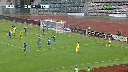 Προβάδισμα με Σαβέριο για Άρη, το έφερε στα ίσα η Νίκη Βόλου