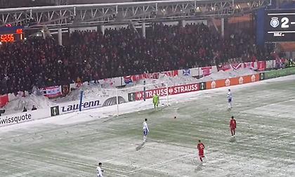 Πρόστιμο από την UEFA στην Αμπερντίν για… χιονόμπαλες