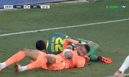 Η μεγάλη απόκρουση του Μπάουμαν σε… συνεργασία με το δοκάρι του!