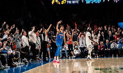 «Mπλόκο» στην Οκλαχόμα για Νάγκετς - Πέρασαν με τρομερό Ντουράντ από το Μπρούκλιν οι Σανς