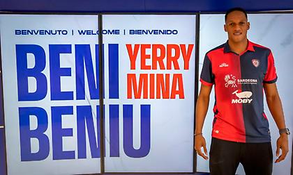 Ανακοινώθηκε από την Κάλιαρι ο Γέρι Μίνα, που είχε ακουστεί για Ολυμπιακό