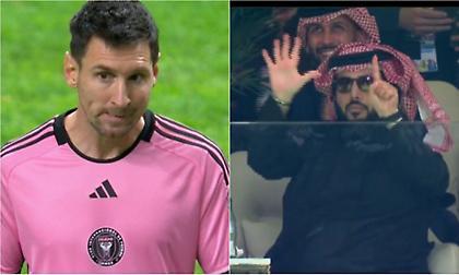 Οι Σαουδάραβες τρόλαραν τον Μέσι κατά την είσοδό του στο 83' και ενώ το σκορ ήταν στο 6-0 για την Αλ Νασρ!