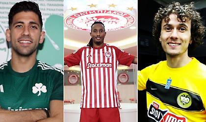 Από τον Μπακασέτα, έως τον Καρίμ: Όλες οι χειμερινές μεταγραφές του ελληνικού Big-5!