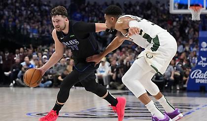 «Σαραντάρες» από Γιάννη και Λούκα, με νικητές τους Μπακς μέσα στο Ντάλας