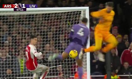 Χάρισε γκολ στην Άρσεναλ με ακατανόητη έξοδο ο Άλισον!