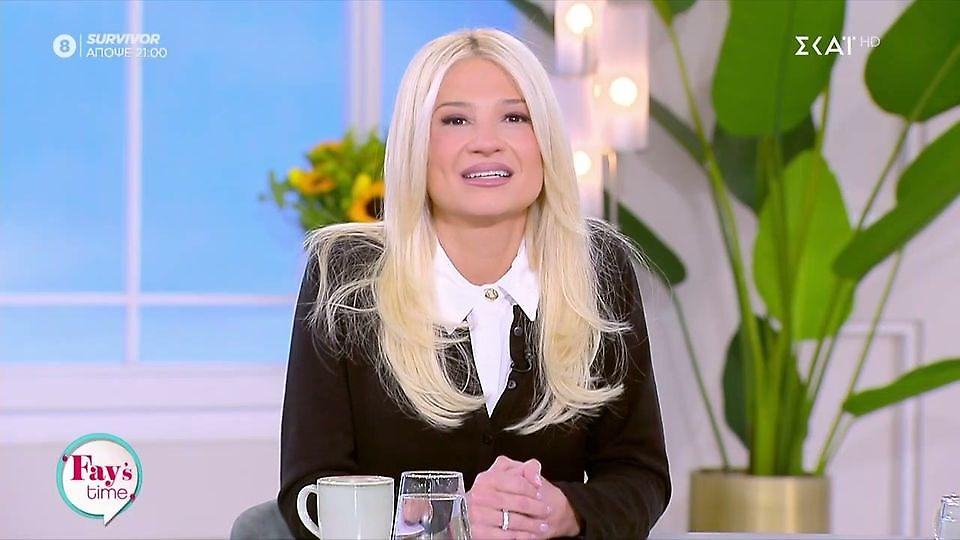 Φαίη Σκορδά: Το μήνυμα για τον θάνατο του πατέρα της στην επιστροφή της στην εκπομπή