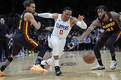 Λέοναρντ και Χάρντεν «καθάρισαν» για τους Χοκς στην Ατλάντα