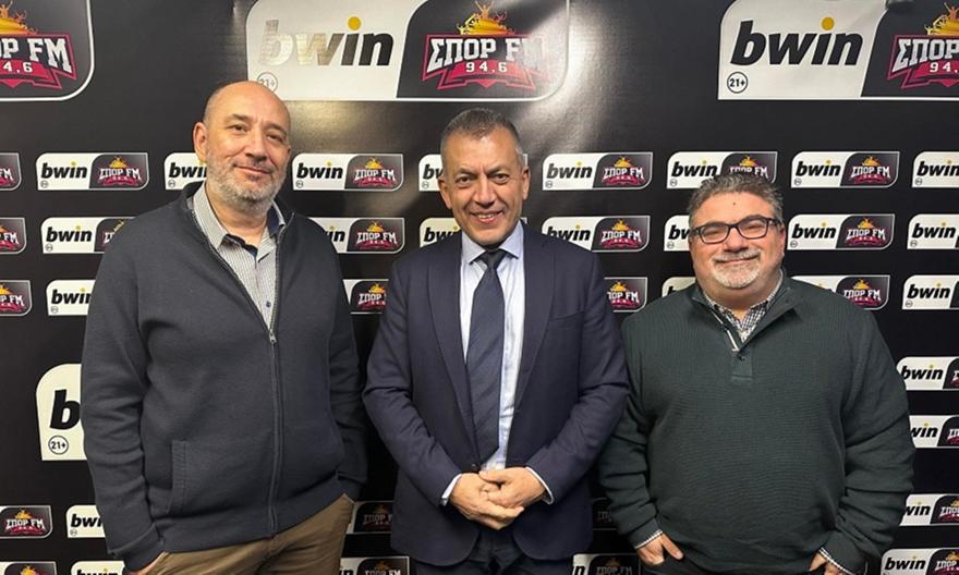 Η συνέντευξη του Γιάννη Βρούτση στον bwinΣΠΟΡ FM 94,6