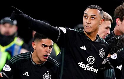 Λύγισε τη Χιμπέρνιαν στο 90+2' και έμεινε μόνη της στην κορυφή η Σέλτικ - Αγωνίστηκε ως αλλαγή ο Πάλμα