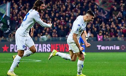 Ήττα από την Έμπολι υπό το βλέμμα του Μανωλά για τη Σαλερνιτάνα που... μπλέκει!