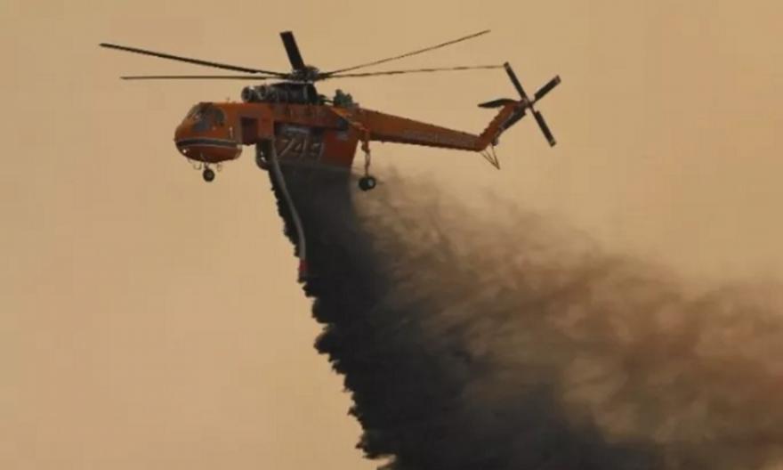 Φωτιά σε δασική έκταση στο Δερβένι Αρκαδίας - «Σηκώθηκε» αεροσκάφος