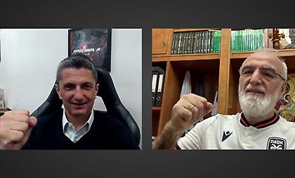 «Συνεχίζουμε μαζί, συνεχίζουμε δυνατά»: Οι υψωμένες γροθιές Λουτσέσκου-Σαββίδη μετά την ανανέωση του Ρουμάνου προπονητή