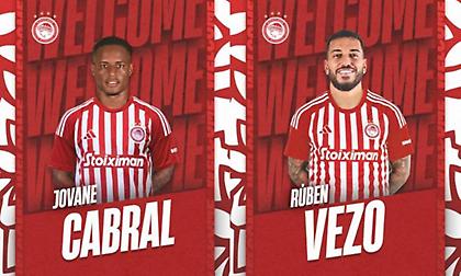 Με Βέζο και Καμπράλ ο Ολυμπιακός κόντρα στον ΟΦΗ