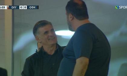 Υπό το βλέμμα του Μεντιλίμπαρ το Ολυμπιακός-ΟΦΗ, είχε χειραψία με Μαρινάκη