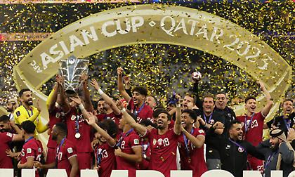 Επιβλήθηκε της Ιορδανίας με τρία γκολ από πέναλτι και ανέβηκε ξανά στην κορυφή του ασιατικού ποδοσφαίρου το Κατάρ