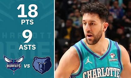 Ξέσπασε ο Μίτσιτς: Ρεκόρ στο ντεμπούτο του με τους Χόρνετς