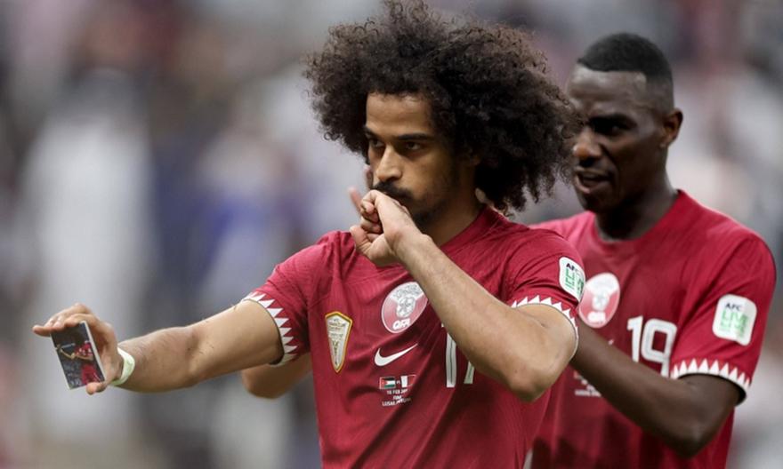 Ο Αφίφ πανηγύρισε γκολ στον τελικό του Κυπέλλου Ασίας με… μαγικό κόλπο
