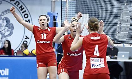 Διατήρησε τη διαφορά ο Ολυμπιακός, άνετα η ΑΕΚ