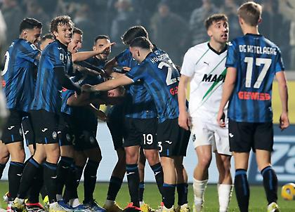 Καθάρισε και τη Σασουόλο η αποφασισμένη για τα «αστέρια» Αταλάντα