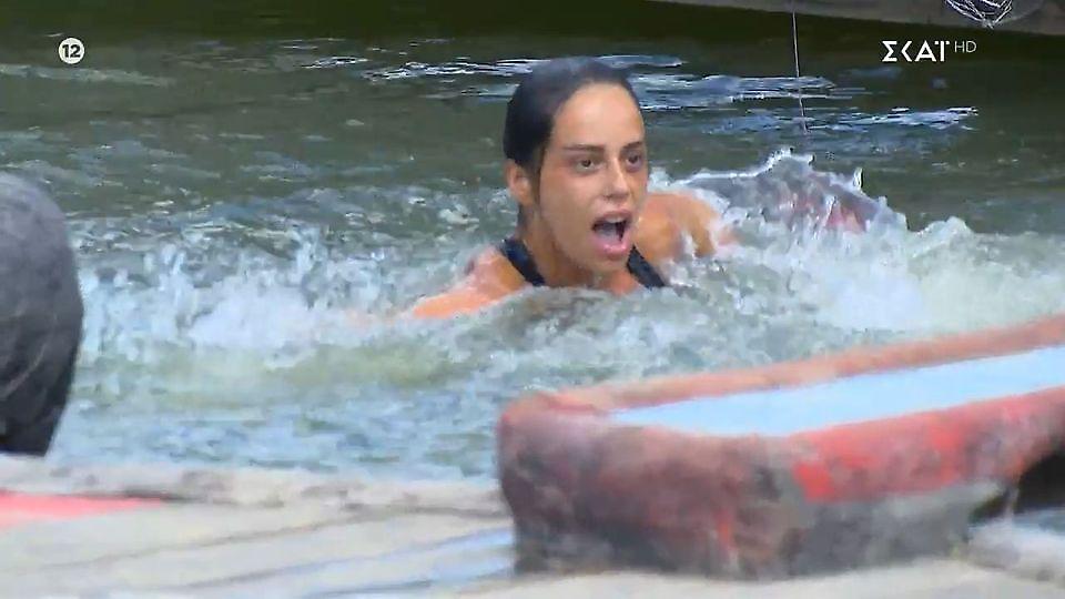 Survivor 2024: Παγωμάρα με Αντωνά - Βρέθηκε ολόκληρη κάτω από νερό μετά από βουτιά