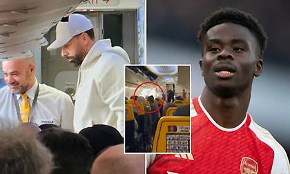 Ο Φέρντιναντ τρόλαρε φίλους της Άρσεναλ σε πτήση της Ryanair!