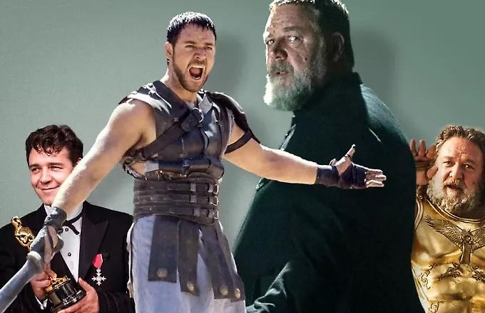 Αυτός είναι ένας άλλος… Russell Crowe: Ο ηθοποιός ξυρίστηκε μετά από 5 χρόνια