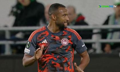 Εξαιρετική κυκλοφορία του Ολυμπιακού, αστόχησε στην κεφαλιά ο Ελ Κααμπί