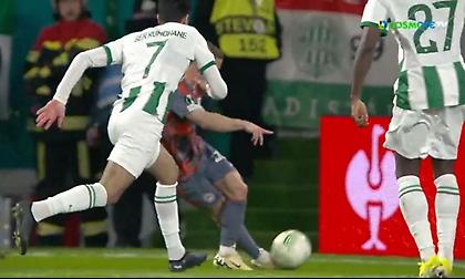 Δίνει και θέαμα ο Ολυμπιακός: Το ψαλιδάκι του Ελ Κααμπί και η ραμπόνα του Ποντένσε