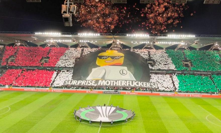 Λέγκια Βαρσοβίας: Μυθικό coreo από τους οπαδούς