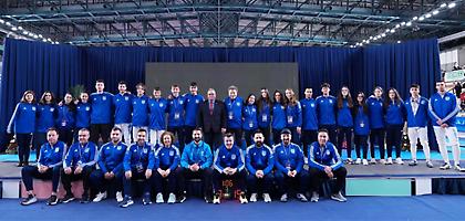 Νάπολη 2024: 9ος ο Περγάμαλης και 15ος ο Γρόλλιος στη σπάθη εφήβων!