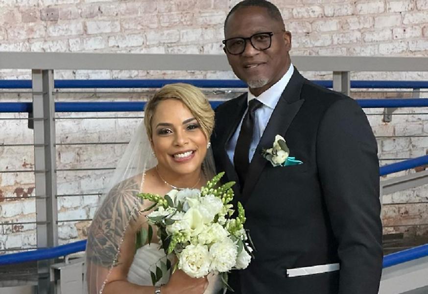 Παντρεύτηκε για τέταρτη φορά ο Ντόμινικ Γουίλκινς (pics)