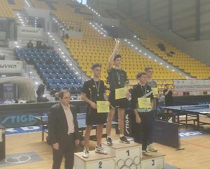 Μαδέσης και Παπαδημητρίου πρωταθλητές Ελλάδας στο απλό Κ21 στην Καρδίτσα