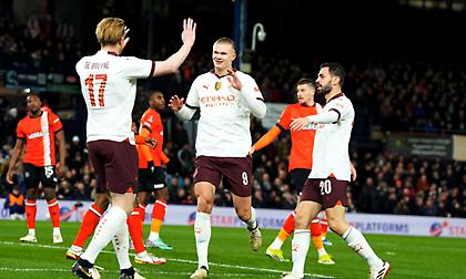 Προκρίθηκε στα προημιτελικά του FA Cup με… περίπατο και υπερηχητικό Χάαλαντ η Μάντσεστερ Σίτι!