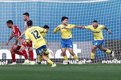 Αιφνιδίασε με γκολάρα Ντουάρτε τον Ολυμπιακό ο Παναιτωλικός-Η αφιέρωση Καρέλη για τα Τέμπη