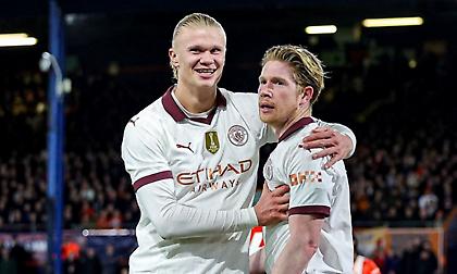 Ο Ντε Μπρόινε είναι ο πρώτος «assistman» της Μάντσεστερ Σίτι… σε 12 παιχνίδια μόλις!