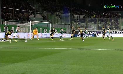 Άδειασε τον Ζουλ αλλά έκανε κακό τελείωμα στην κλειστή γωνία ο Ιωαννίδης