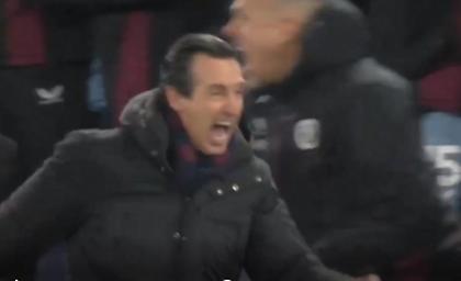 Ατόφια ευτυχία: Η απίθανη αντίδραση του Έμερι στο νικητήριο γκολ της Άστον Βίλα