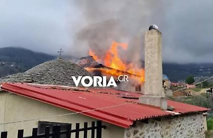 Υπό έλεγχο η φωτιά σε μονή στο Άγιον Όρο