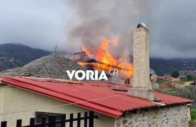 Υπό έλεγχο η φωτιά σε μονή στο Άγιον Όρο
