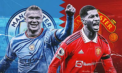 Mάντσεστερ Σίτι-Μάντσεστερ Γιουνάιτεντ 3-1