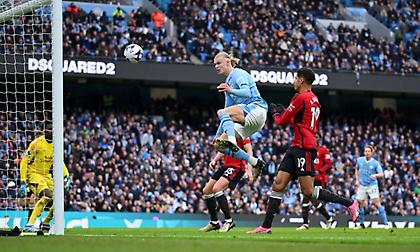 Η ανεπανάληπτη ευκαιρία που σπατάλησε ο Χάαλαντ στο ντέρμπι του Μάντσεστερ